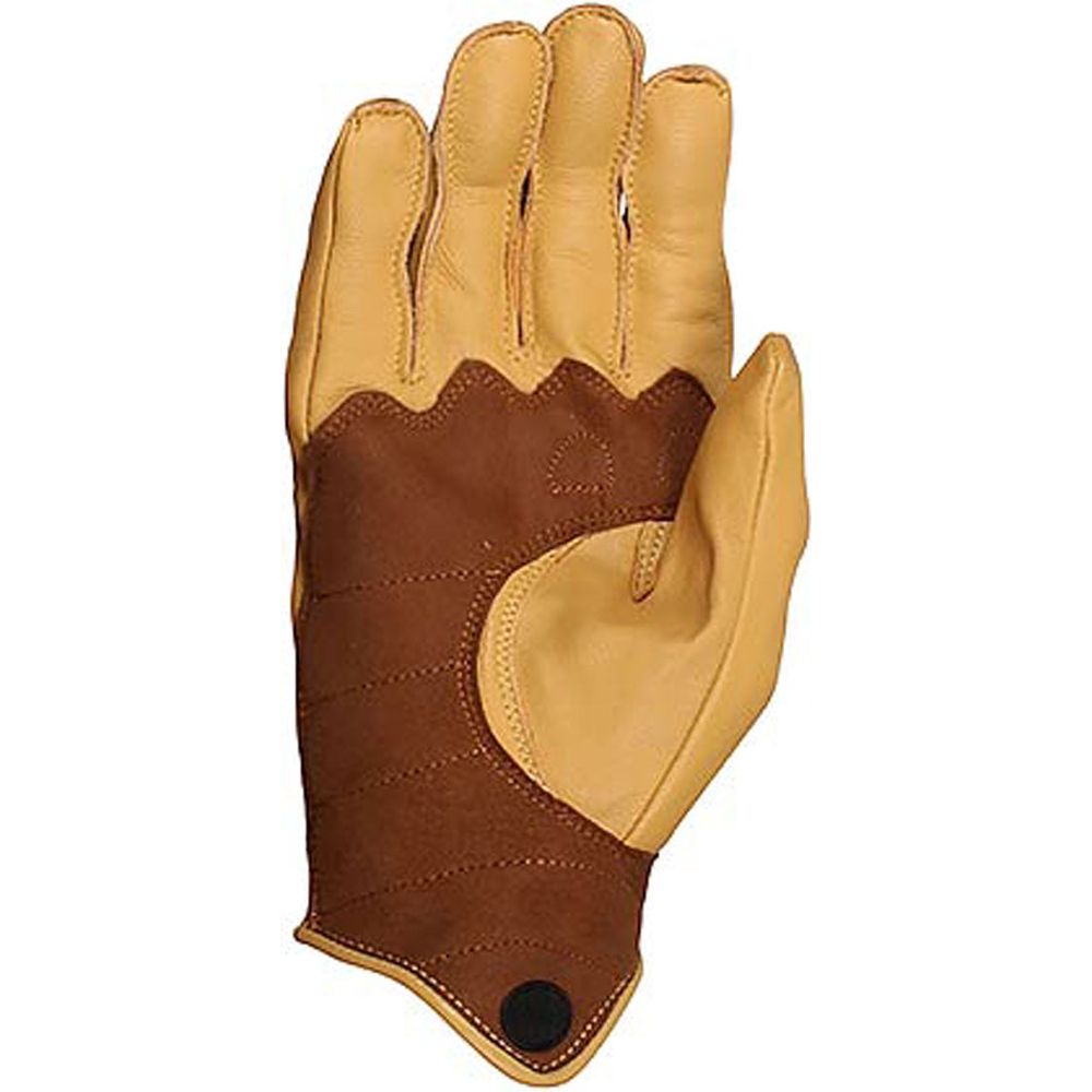 Weise Victory Leather Gloves Tan (Image 2) - ThrottleChimp