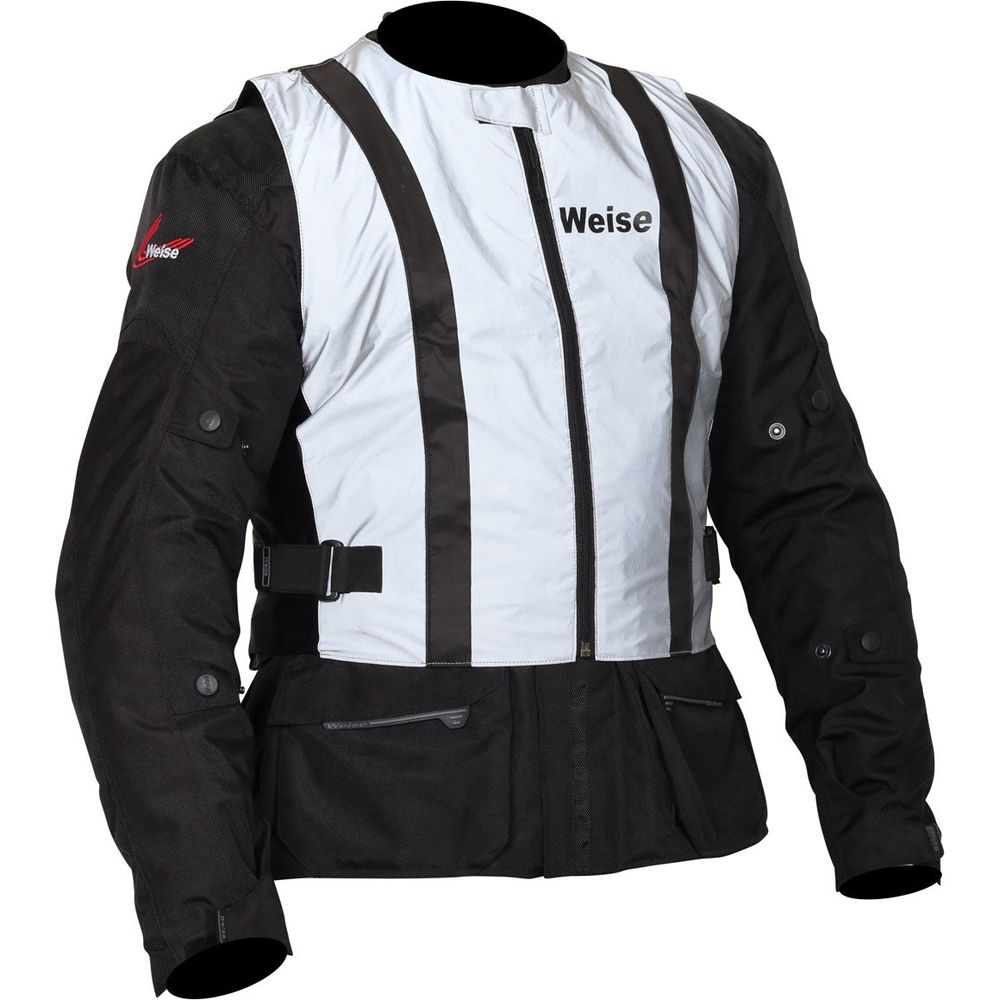 Weise Vision Vest Silver (Image 3) - ThrottleChimp