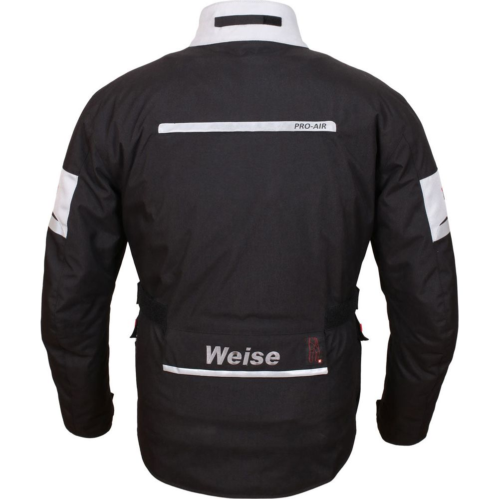 Weise W-Tex Touring Textile Jacket Stone (Image 4) - ThrottleChimp