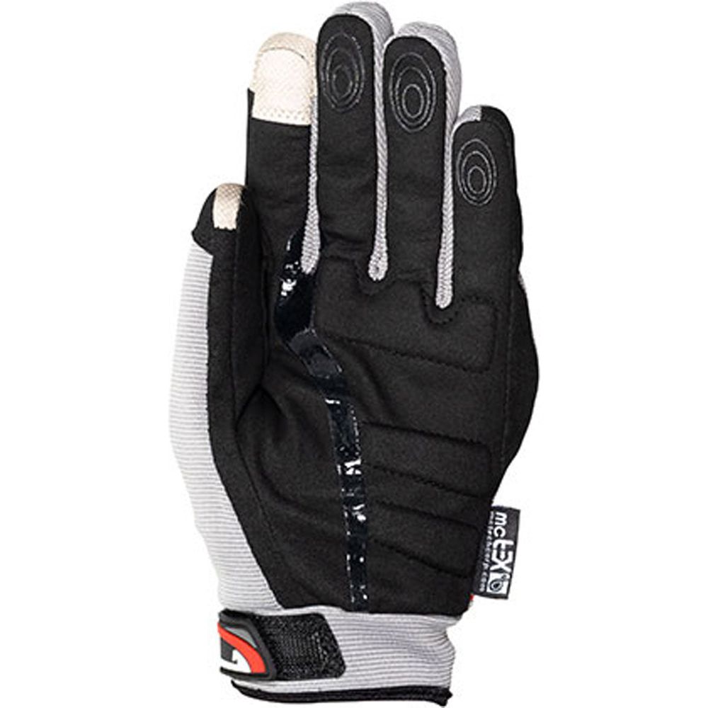 Weise Wave 2.0 Textile Gloves Grey (Image 2) - ThrottleChimp