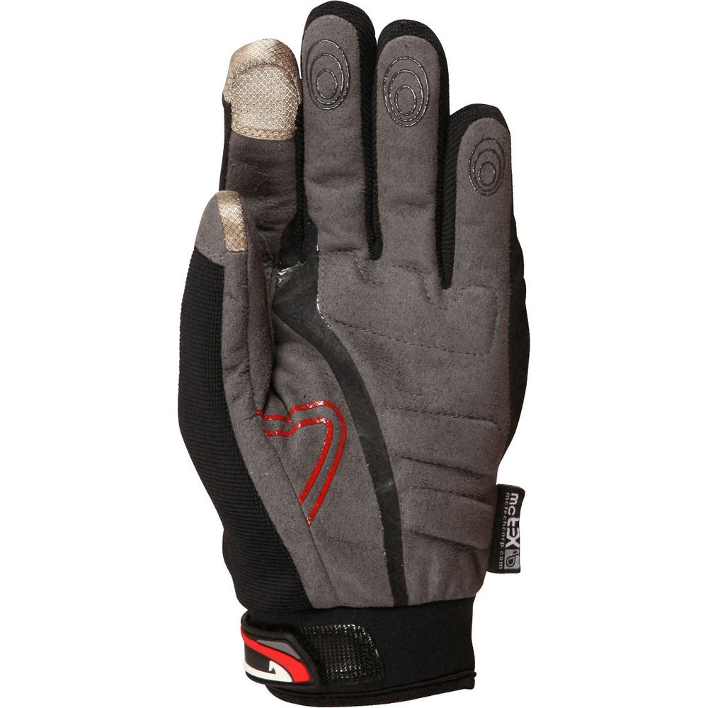 Weise Wave Textile Gloves Black FREE 1 YEAR Returns, FREE UK Delivery | ThrottleChimp