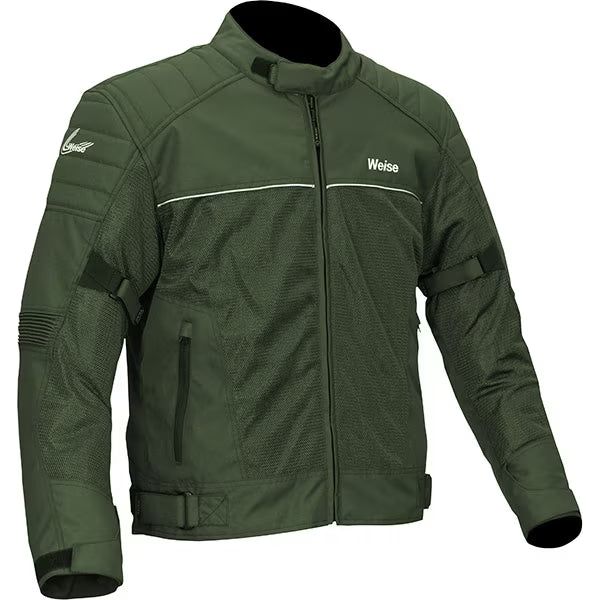 Weise Recon Textile Jacket Olive (Image 2) - ThrottleChimp