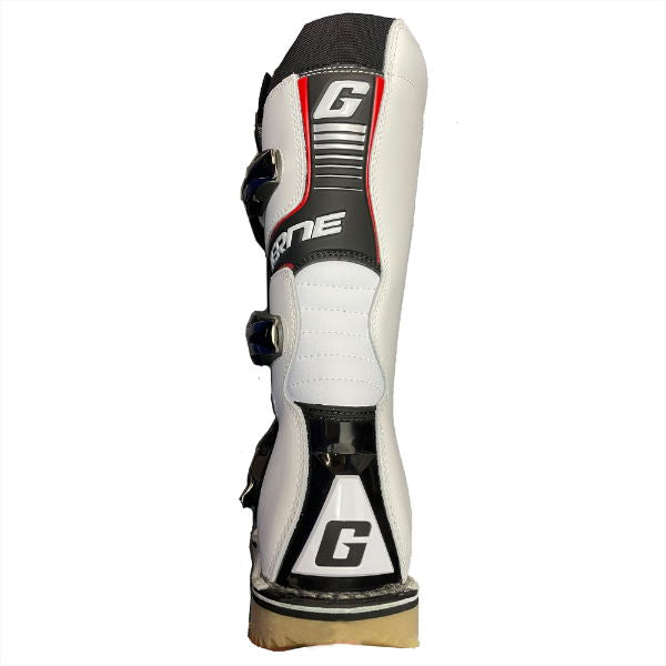 Gaerne Balance Classic Trials Kids Boots White FREE 1 YEAR Returns, FREE UK Delivery | ThrottleChimp