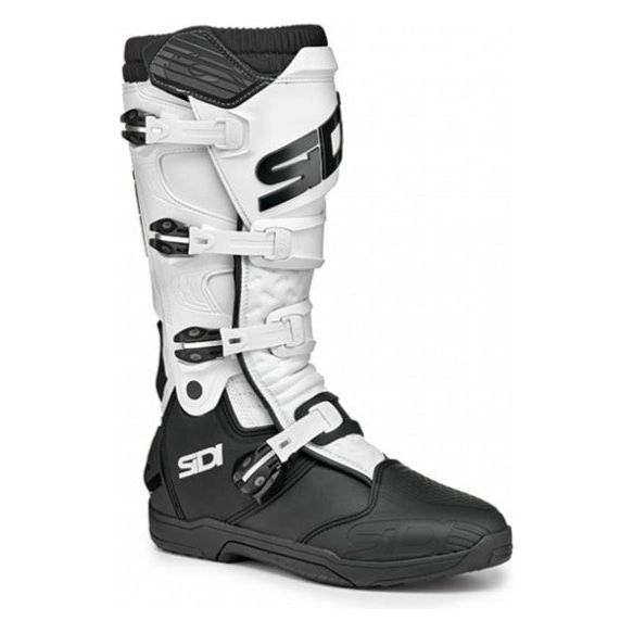 Sidi X-Power SC CE Boots Black / White - ThrottleChimp