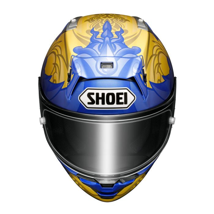 Shoei X-SPR Pro Marquez Thai TC2 Full Face Helmet Blue (Image 2) - ThrottleChimp
