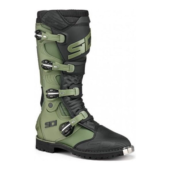 Sidi X-Power Enduro CE Boots Army / Black (Image 3) - ThrottleChimp