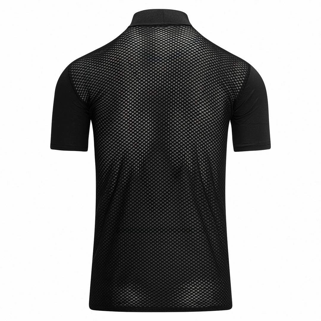 ZeroFit IceSkin Short Sleeves Base Layer T-Shirt Black FREE 1 YEAR Returns, FREE UK Delivery | ThrottleChimp