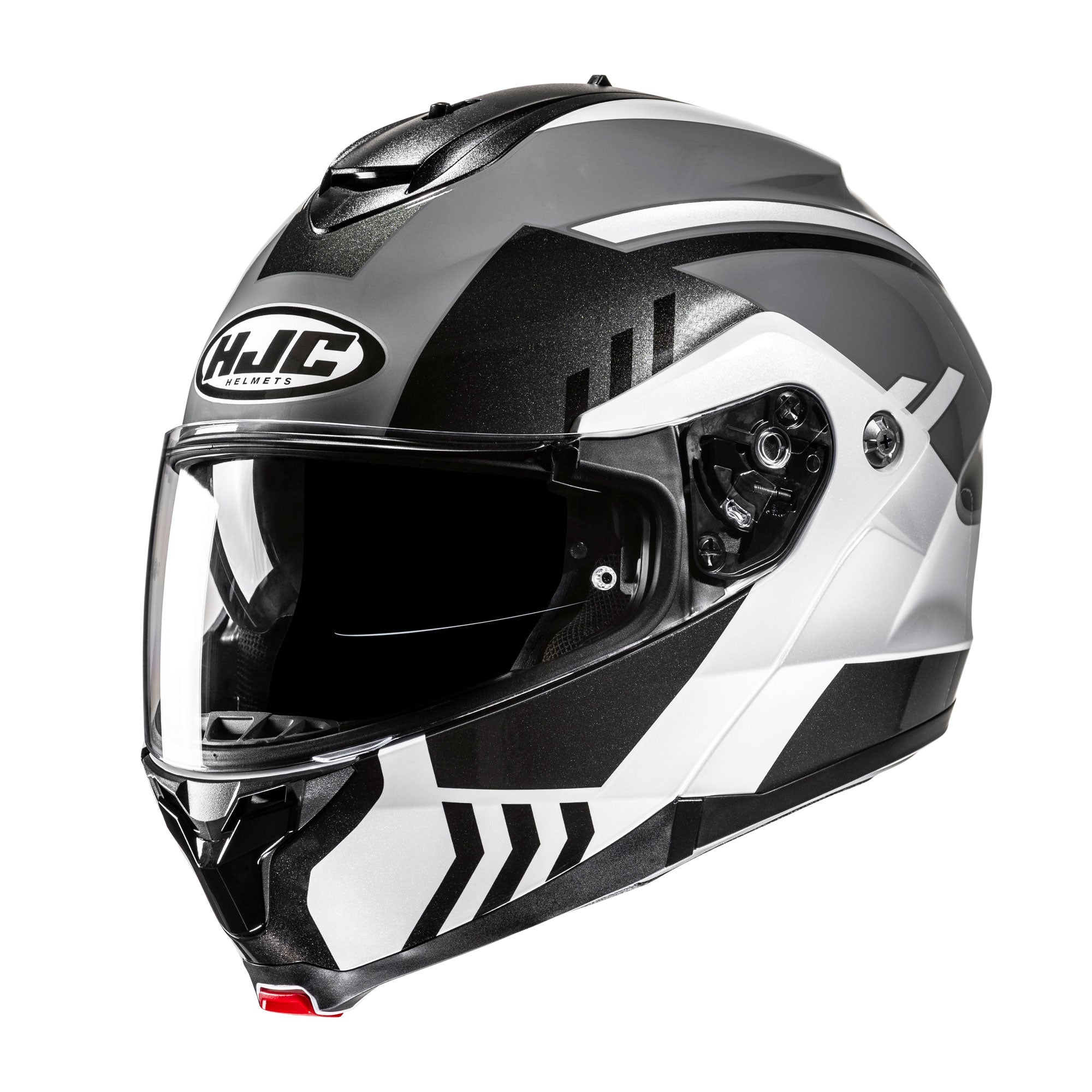 HJC C91N Kaon Flip-Up Helmet MC5 Black FREE 1 YEAR Returns, FREE UK Delivery | ThrottleChimp