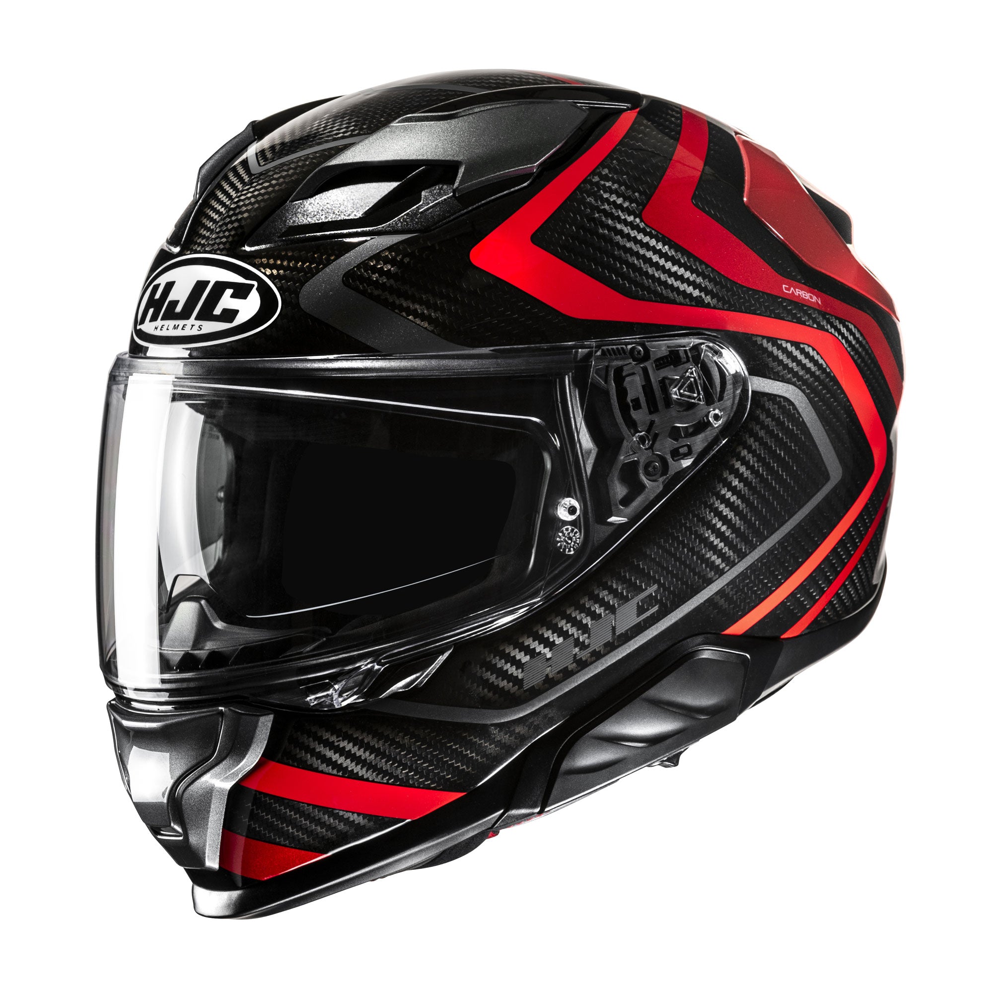 HJC F71 Carbon Nevio Full Face Helmet MC1 Red