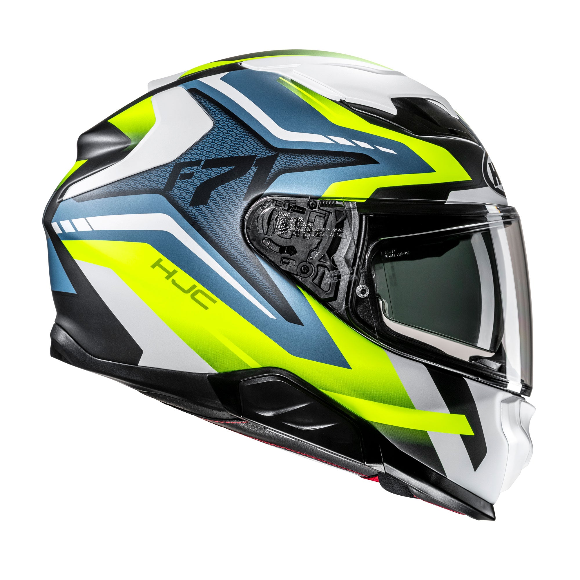 HJC F71 Fes Full Face Helmet MC3HSF Yellow FREE 1 YEAR Returns, FREE UK Delivery | ThrottleChimp