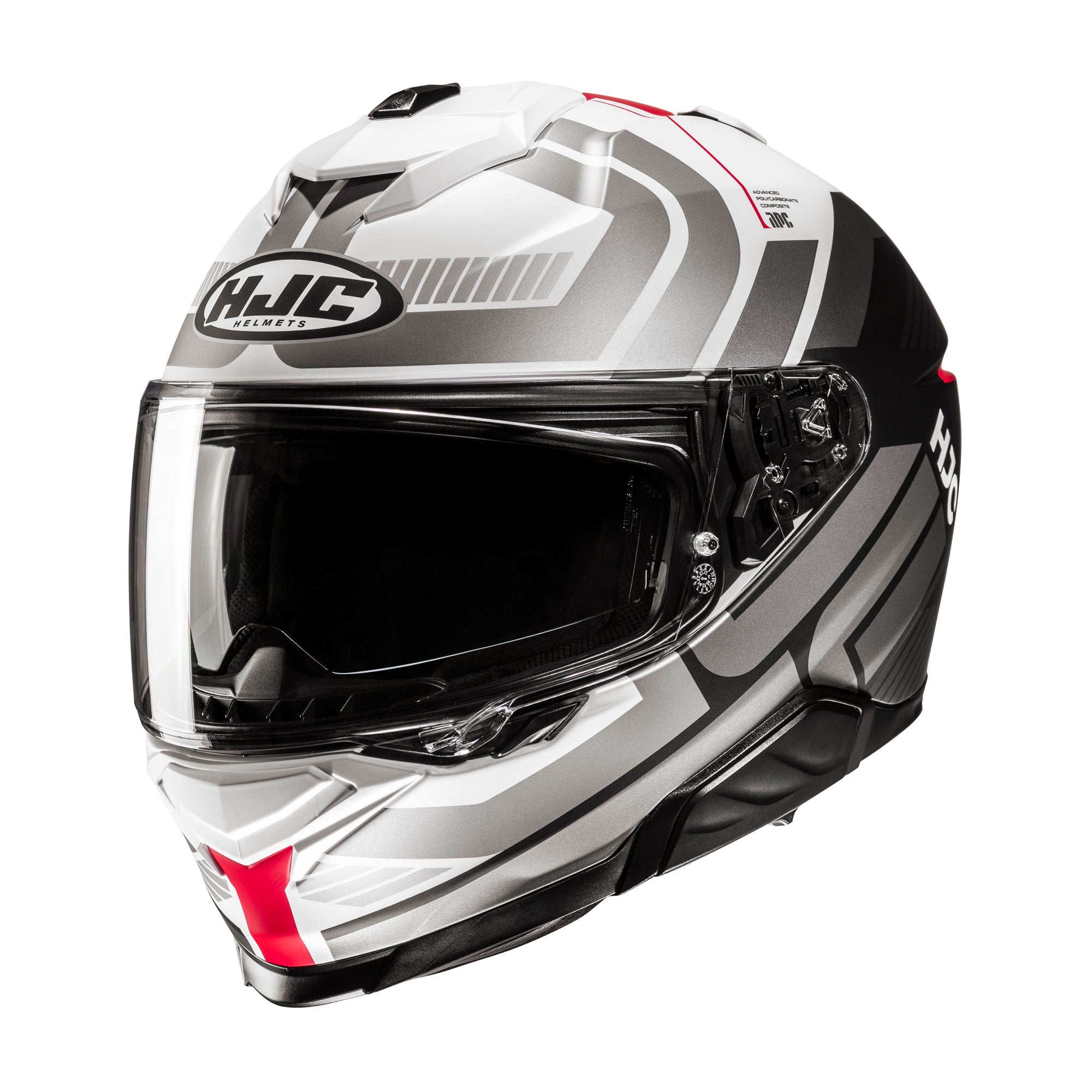 HJC i71 Viz Full Face Helmet MC1SF Red FREE 1 YEAR Returns, FREE UK Delivery | ThrottleChimp