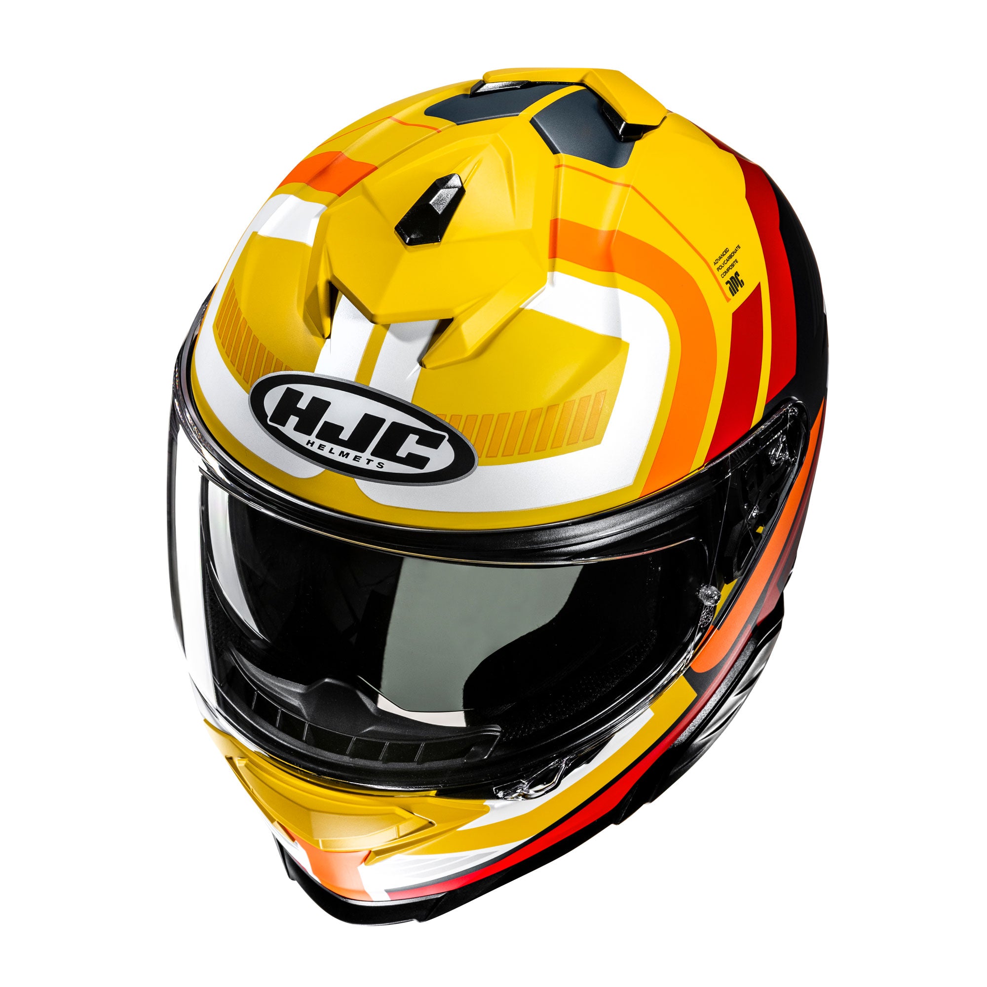 HJC i71 Viz Full Face Helmet MC3SF Yellow FREE 1 YEAR Returns, FREE UK Delivery | ThrottleChimp