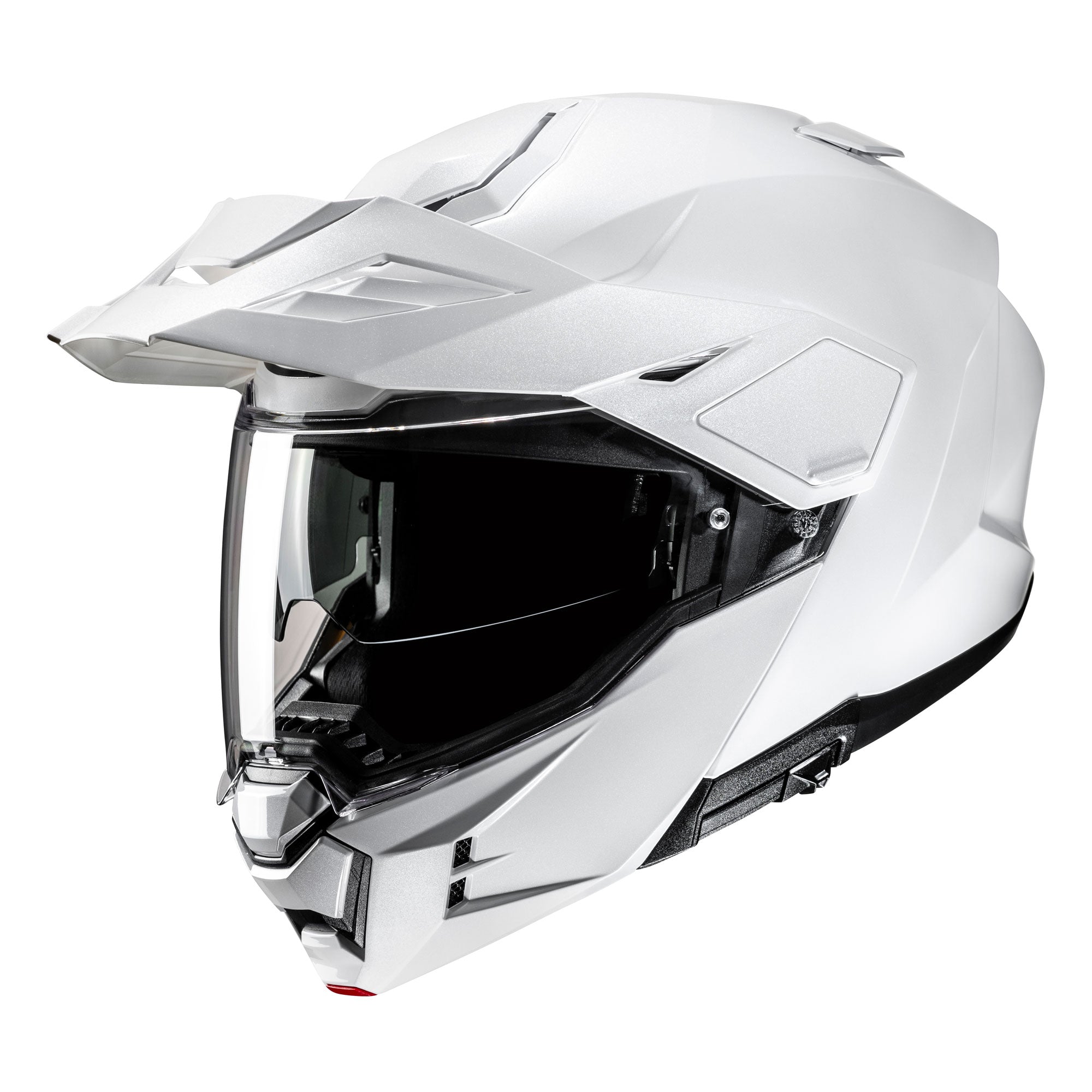 HJC i80 Adventure Helmet Pearl White FREE 1 YEAR Returns, FREE UK Delivery | ThrottleChimp