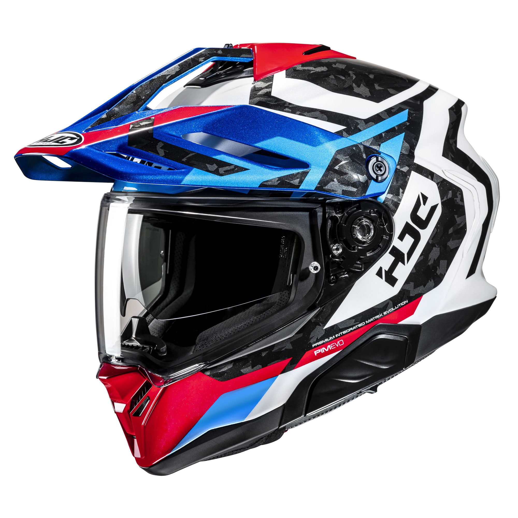 HJC RPHA 60 Dakar Adventure Helmet MC21 White / Red / Blue FREE 1 YEAR Returns, FREE UK Delivery | ThrottleChimp