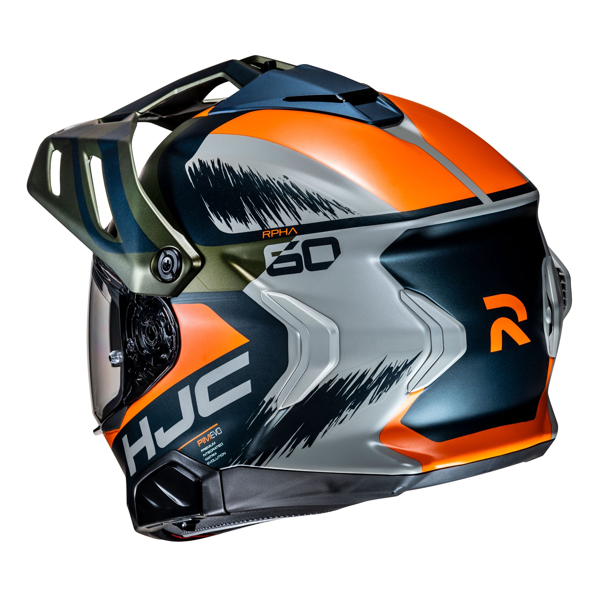 HJC RPHA 60 Quid Adventure Helmet MC47SF Orange / Black FREE 1 YEAR Returns, FREE UK Delivery | ThrottleChimp