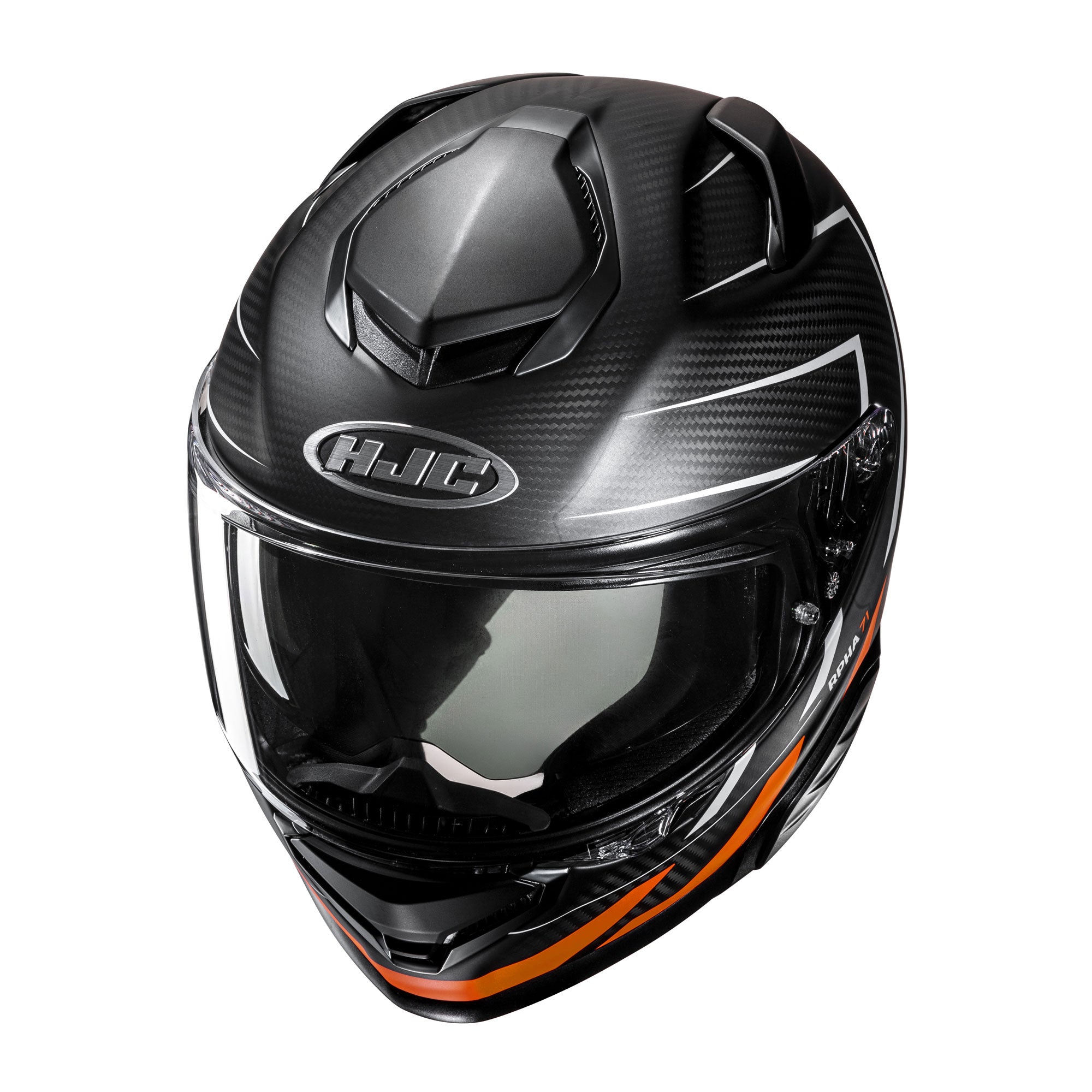 HJC RPHA 71 Carbon Cano Full Face Helmet MC6HSF Orange