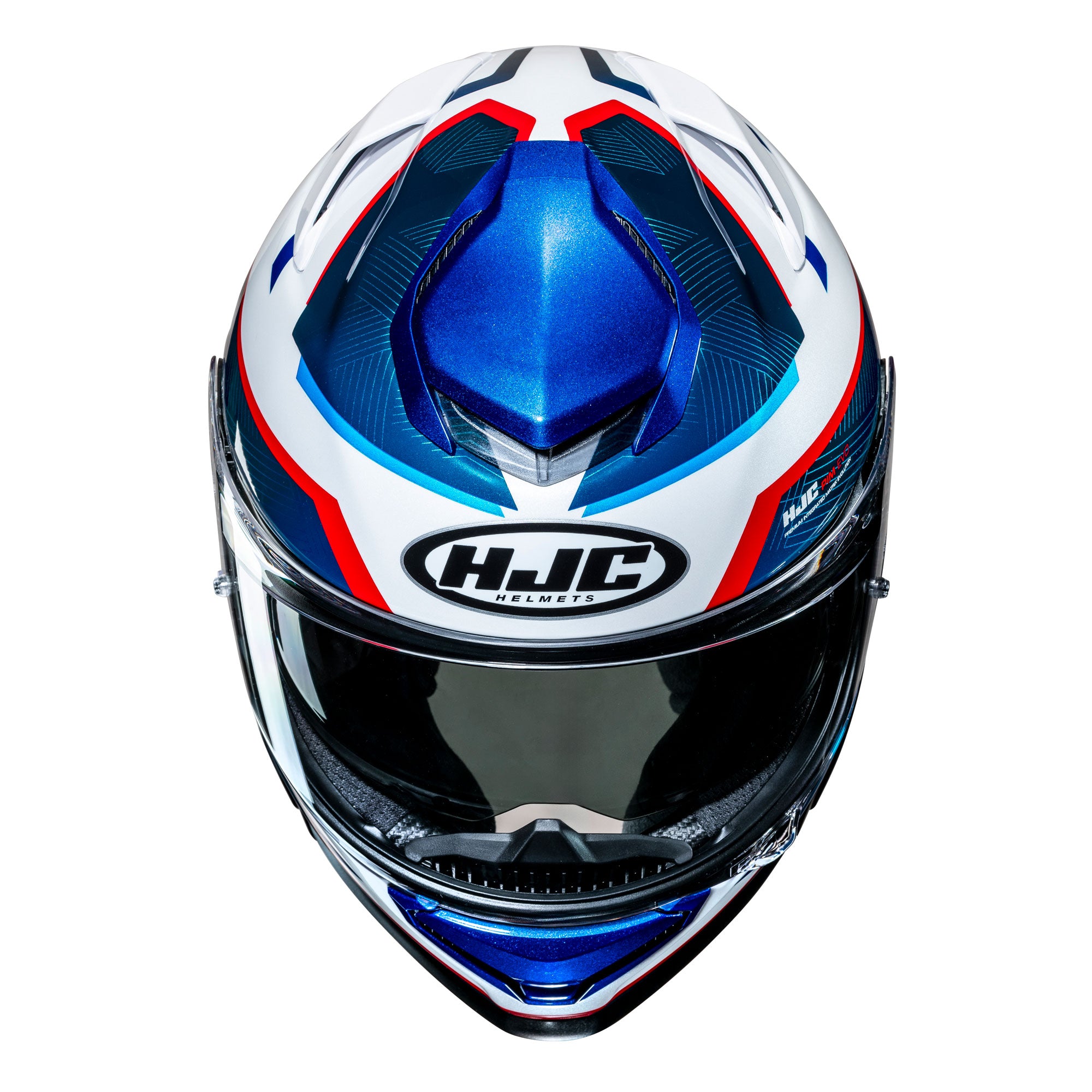 HJC RPHA 71 Ellon Full Face Helmet MC21 White / Red / Blue FREE 1 YEAR Returns, FREE UK Delivery | ThrottleChimp