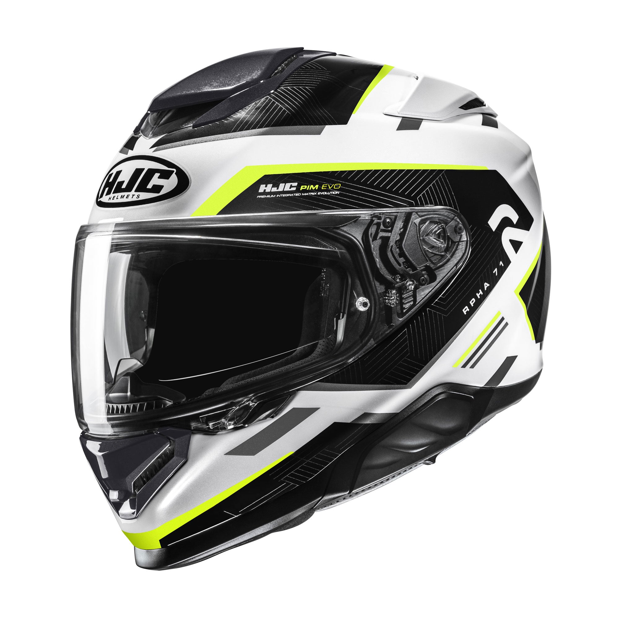 HJC RPHA 71 Ellon Full Face Helmet MC3H Yellow