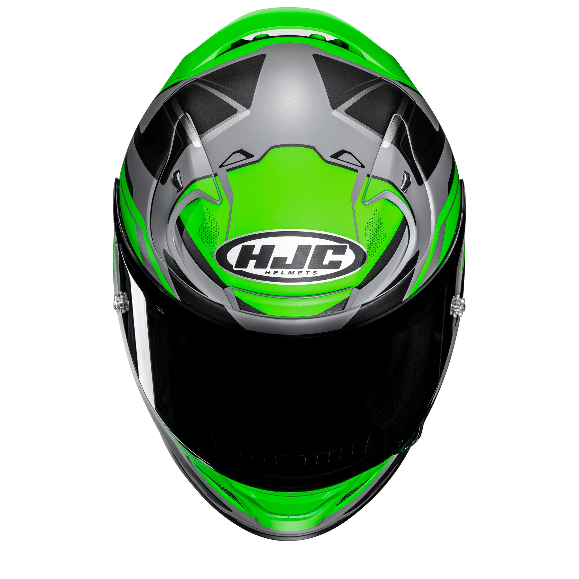 HJC RPHA 12 Brels Full Face Helmet MC4HSF Green